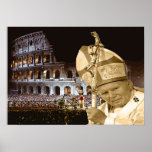 Pope John Paul II Blessing Poster