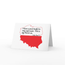 Pope John Paul II Quote Card