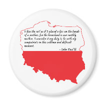 Pope John Paul II Quote magnets
