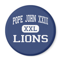 Pope John XXIII - Lions - High - Sparta New Jersey magnets by customteamsportswear Pope John XXIII - Lions - High - Sparta New Jersey magnets