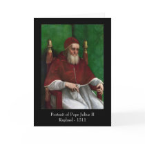 Pope Julius II by Raphael Greeting Cards