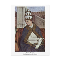 Pope Pius Ii By Bernardino Di Betto Postcard