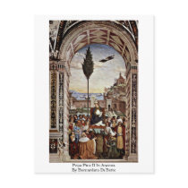 Pope Pius Ii In Ancona, By Bernardino Di Betto Post Cards