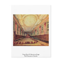 Pope Pius Vi Receives Doge By Francesco Guardi Post Card