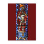 Pope Saint Gregory the Great - Stained Glass Postcard
