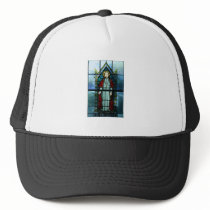Pope Saint Pius X Stained Glass Art Mesh Hat