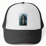 Pope Saint Pius X Stained Glass Art hats