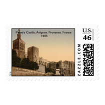 Pope's Castle, Avignon, Provence, France 1905 Postage Stamp