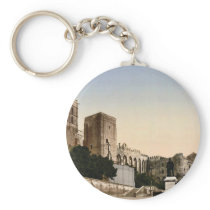 Pope's Castle, Avignon, Provence, France classic P Keychain