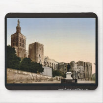 Pope's Castle, Avignon, Provence, France classic P Mousepads