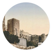 Pope's Castle, Avignon, Provence, France classic P Sticker