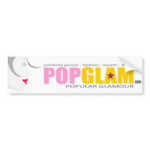 Popglam.com bumper stickers