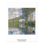 Poplars At The Epte By Claude Monet Postcards