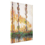 Poplars in Autumn II by Claude Monet canvas prints