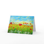 Poppie field Belgium cards