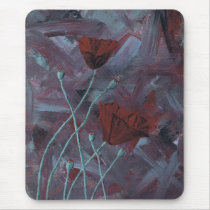 poppies abstract mousepads by rippleart poppies abstract mousepads