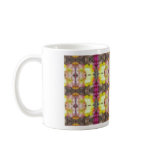 Poppies and Bougainvillea pattern Coffee Mug