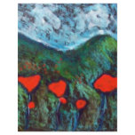 POPPIES AND LANDSCAPE flyers