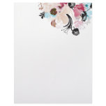 Poppies and roses Letterhead