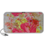 Poppies and Sunshine. Floral Print. iPod Speakers