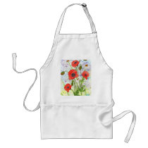 'Poppies' Apron