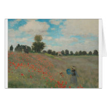 Poppies at Argenteuil (1873) cards