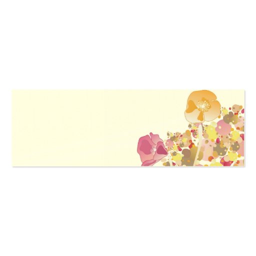 Poppies Business Card