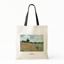 Poppies By Claude Monet Tote Bag