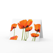 Poppies! cards by ArtByLindaLou Poppies! cards