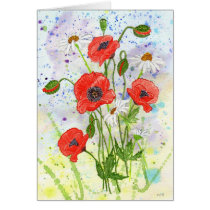 'Poppies' Card