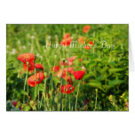 Poppies card, Happy Mother's Day