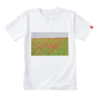Poppies field zazzle HEART T-Shirt