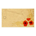Poppies Hang Tag Business Card