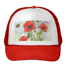 'Poppies' Hat