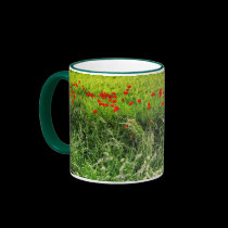 Poppies in Summer mugs