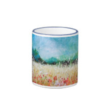 Poppies In The Cornfield Mug