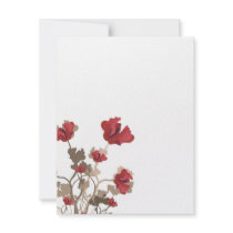 Poppies Invitation