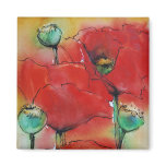 Poppies Magnet