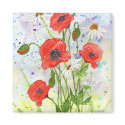 'Poppies' Magnet by picklelillysdad 'Poppies' Magnet
