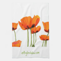 Poppies MoJo Kitchen Towel kitchen towels