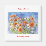 'Poppies n Daisies' Magnet