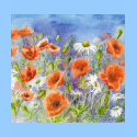 'Poppies n Daisies' T-Shirt