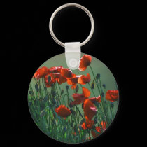 Poppies No. 3 | Keyring keychains by celtxian Poppies No. 3 | Keyring keychains