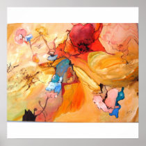Poppies painting. Poppies poster