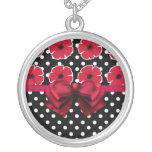 Poppies & Polka Dots Necklaces