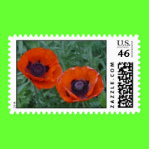 Poppies Postage postage