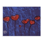 POPPIES POSTCARD