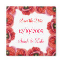 Poppies Save the Date Magnet by ShouShou Poppies Save the Date Magnet