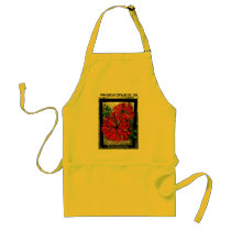 Poppy apron -yellow by mosaicmarlene Poppy apron -yellow
