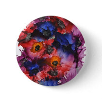 Poppy - Badge buttons by zrosemarie Poppy - Badge buttons
